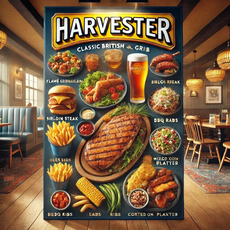 Harvester menu menuspotuk
