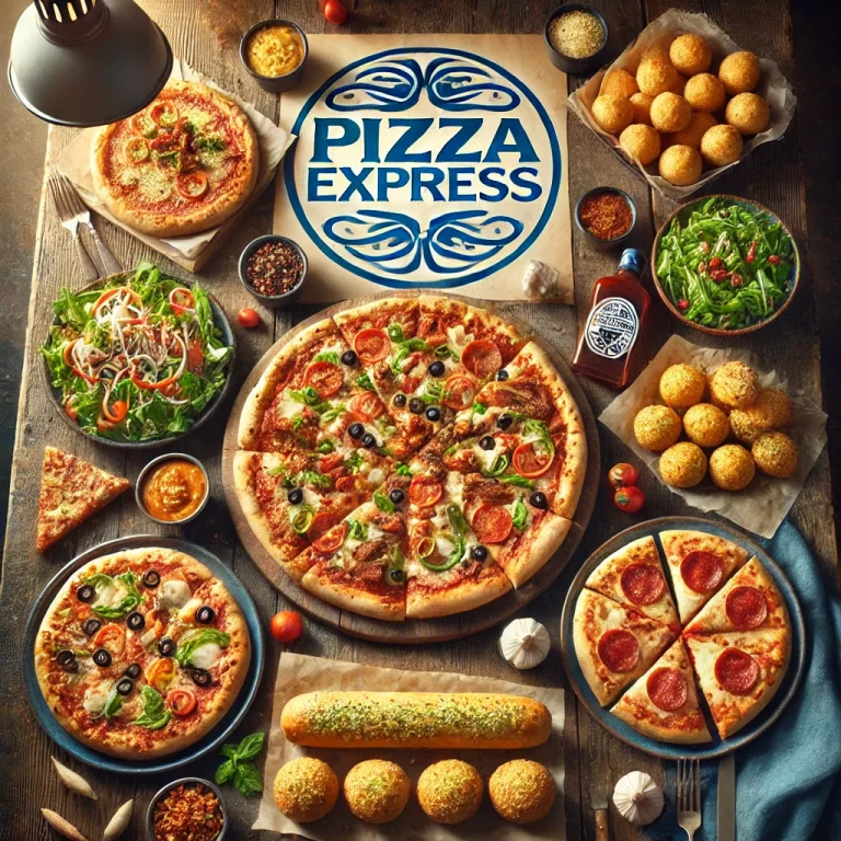 Pizza Express menu menuspotuk
