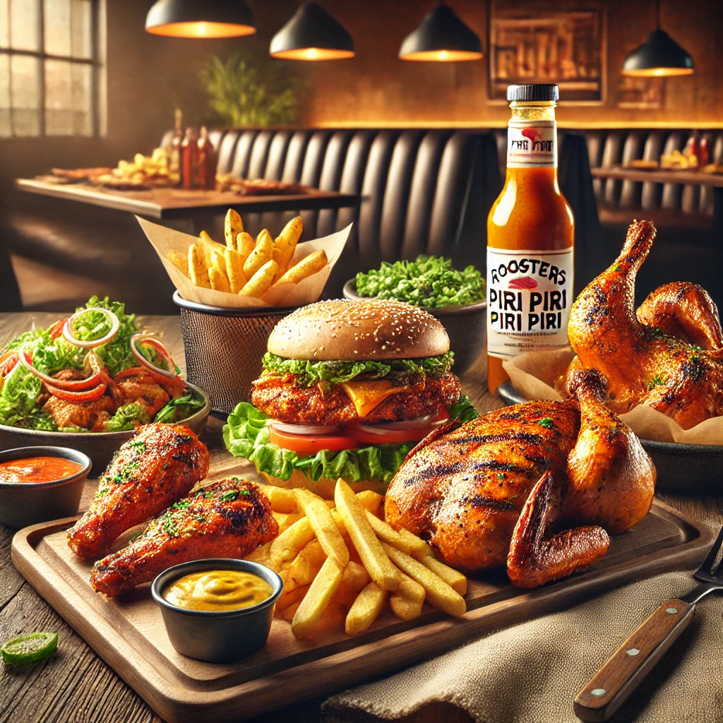 Roosters Piri Piri Menu menuspotuk