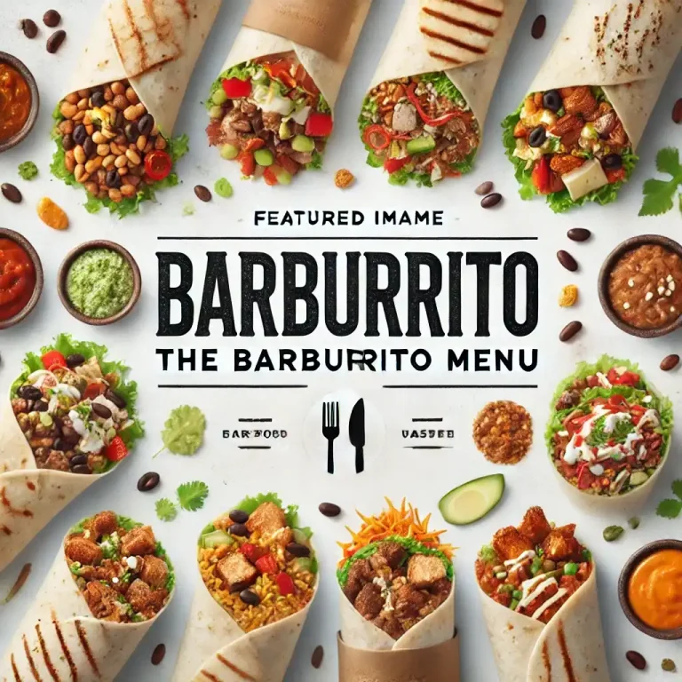 barburrito the barburrito menuspotuk