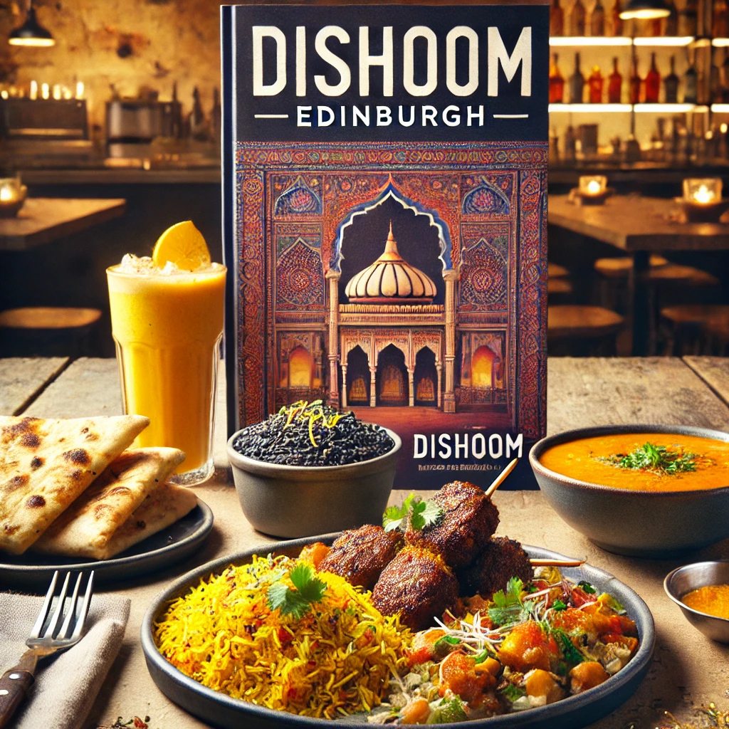 Dishoom Edinburgh menu menuspotuk