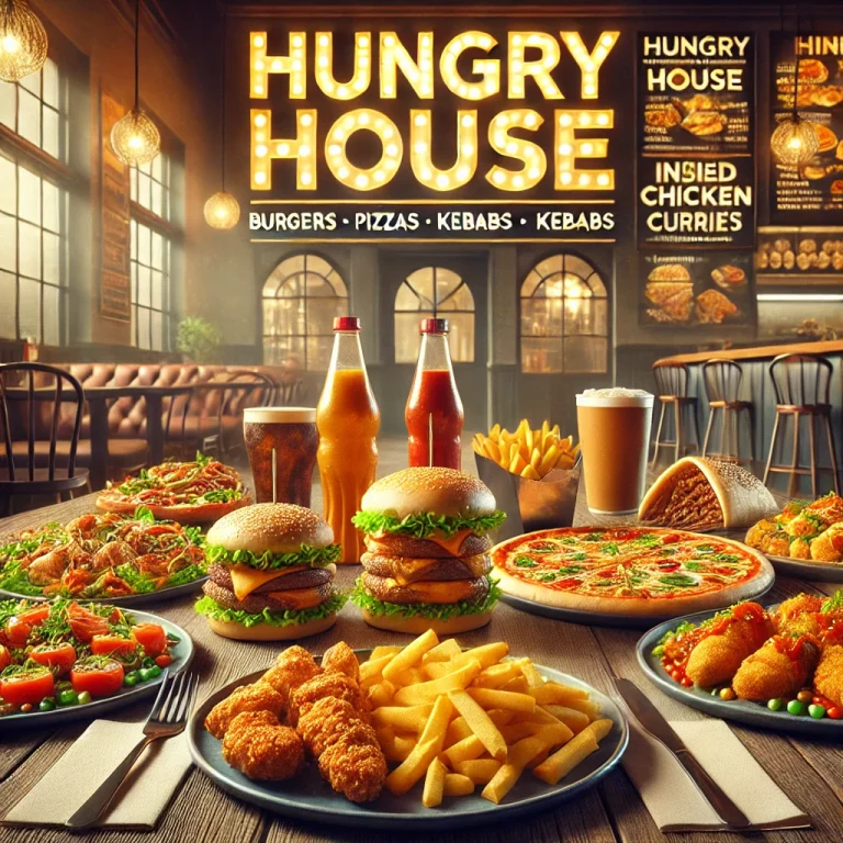 Hungry House restaurant menu menuspotuk