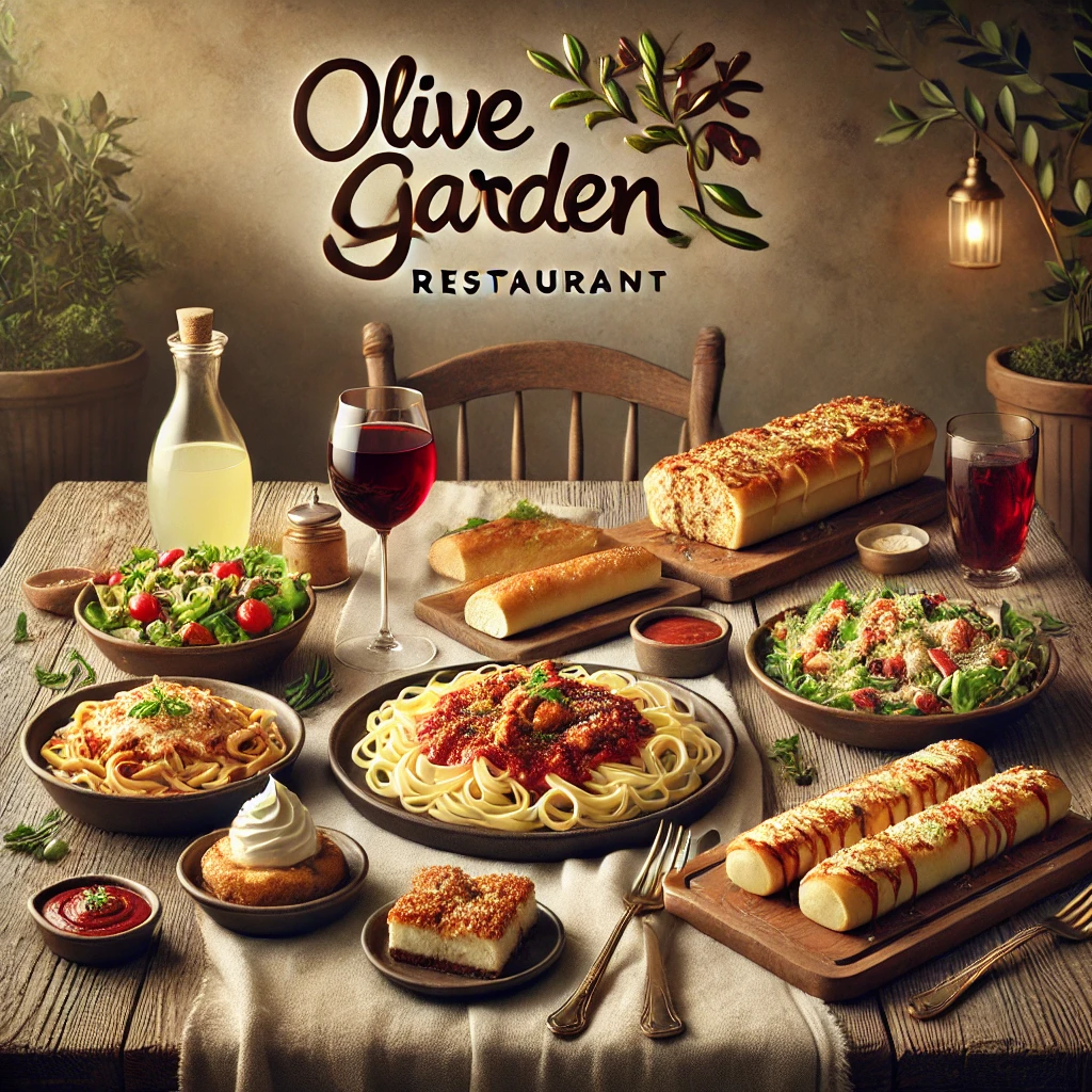 Olive Garden restaurant menuspotuk