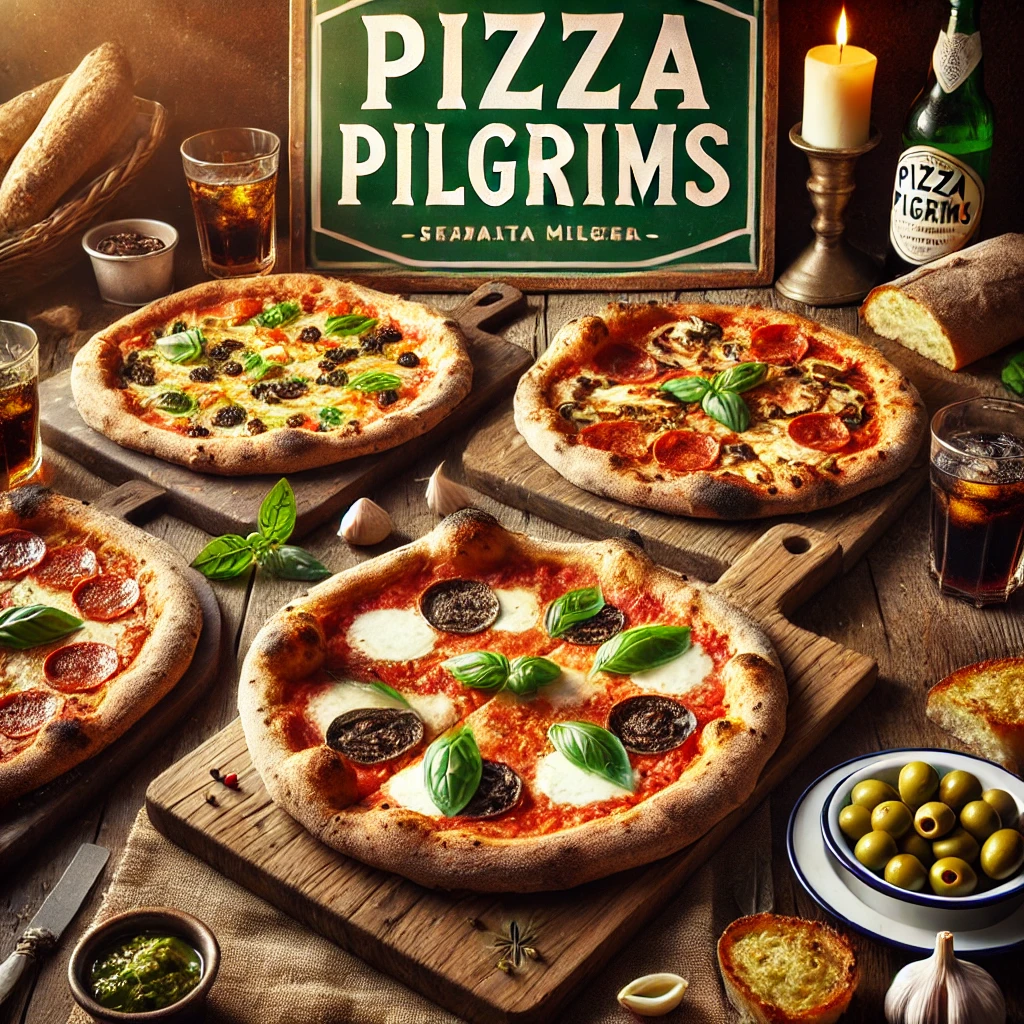 Pizza Pilgrims menu menuspotuk