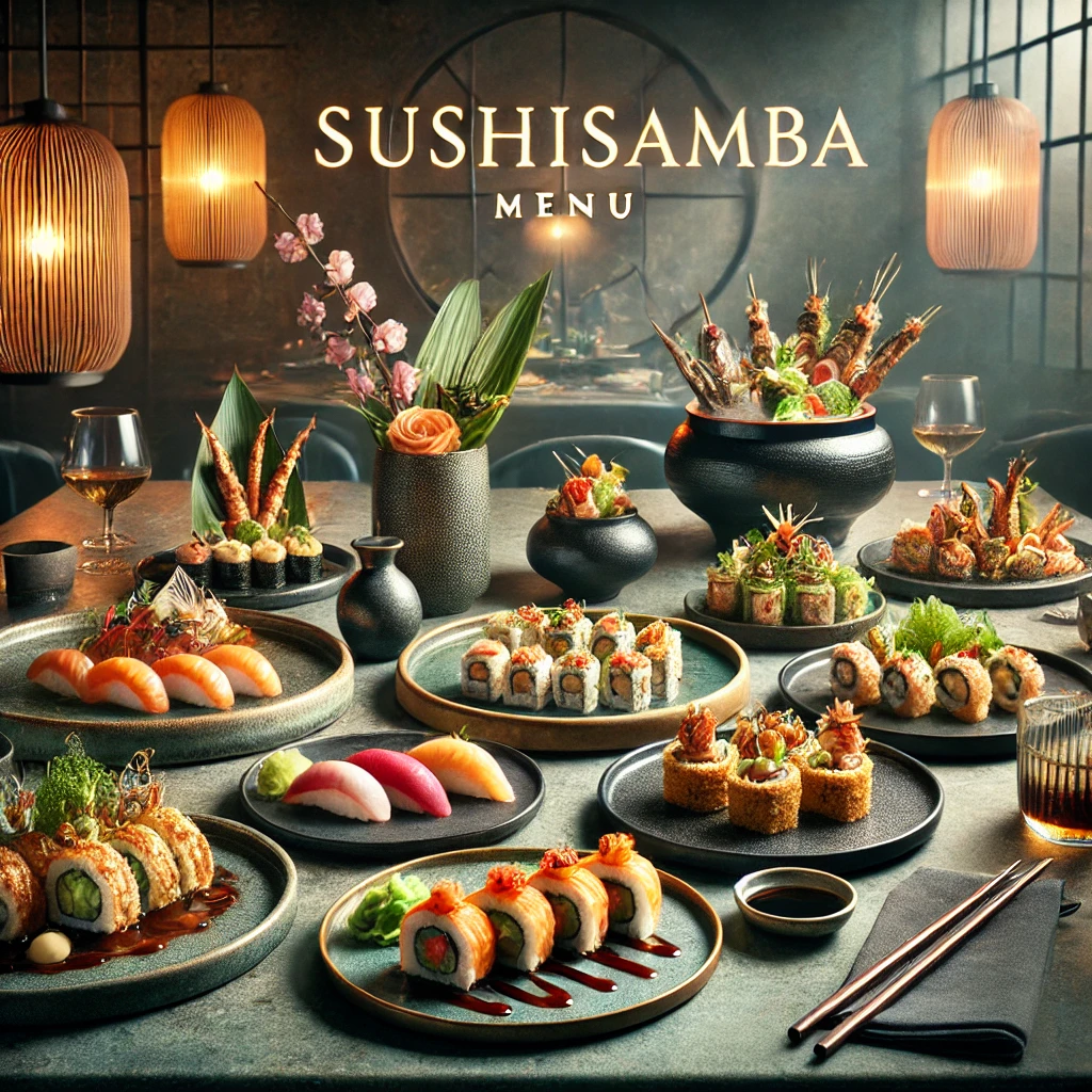 Sushisamba Menu menuspotuk