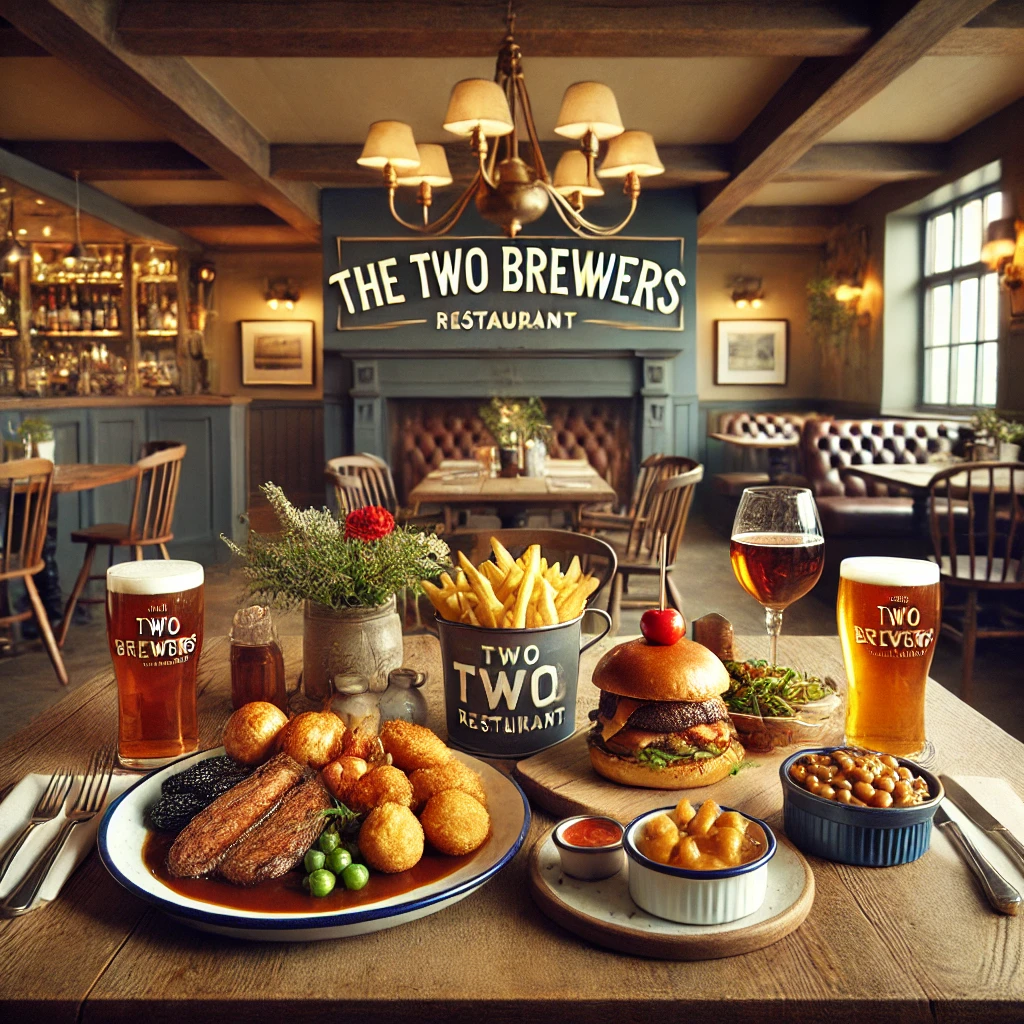 The Two Brewers restaurant menuspotuk