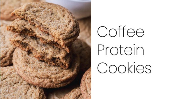 Coffee Protein Cookies