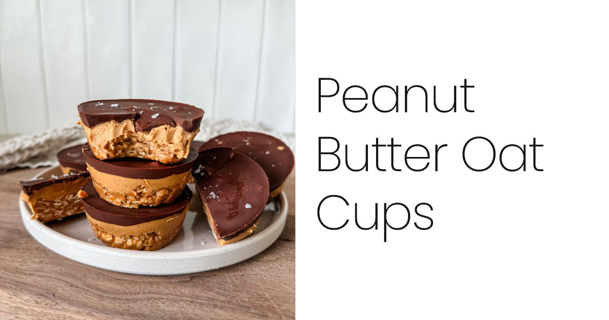Peanut Butter Oat Cups