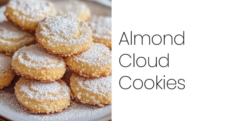 Almond Cloud Cookies