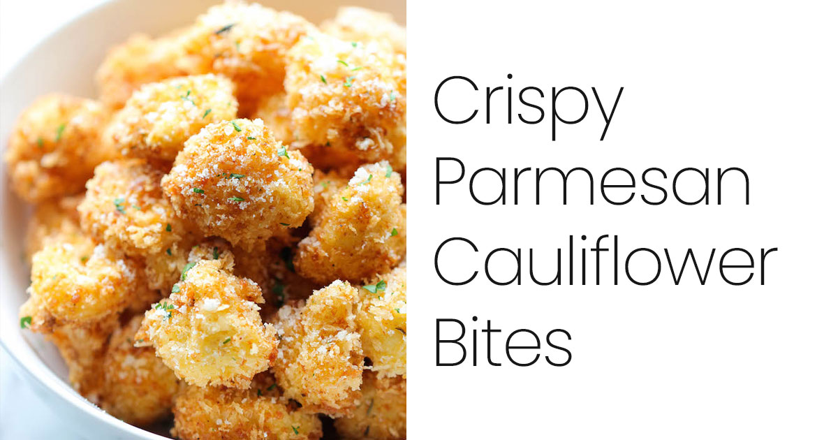 Crispy Parmesan Cauliflower Bites Recipe