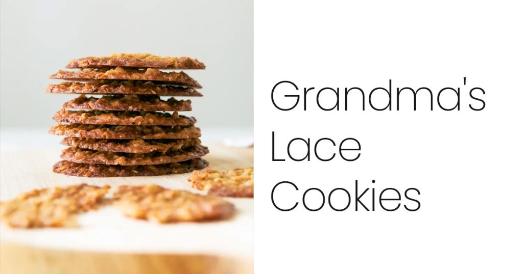 Grandmas Lace Cookies