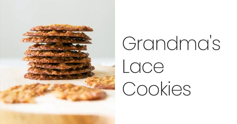 Grandmas Lace Cookies