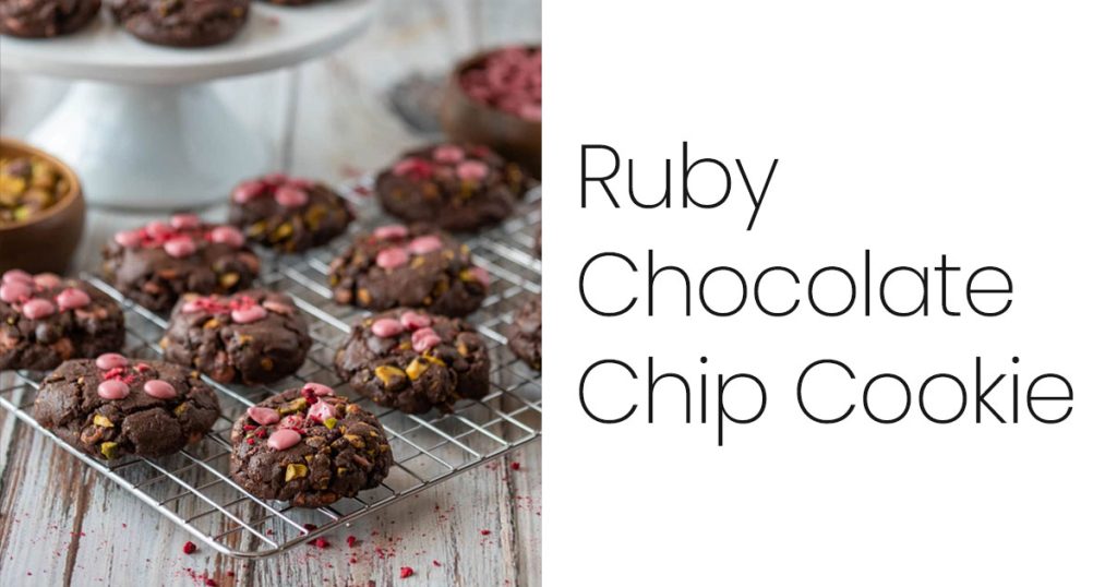 Ruby Chocolate Chip Cookie