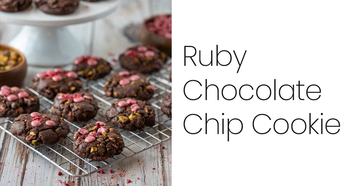Ruby Chocolate Chip Cookie