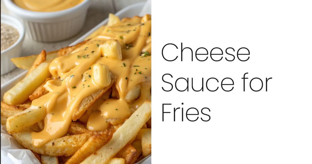 Cheese Sauce for Fries
