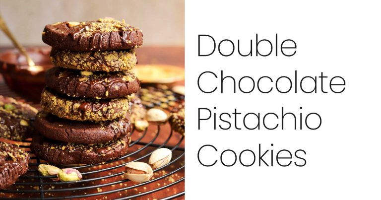 Double Chocolate Pistachio Cookies