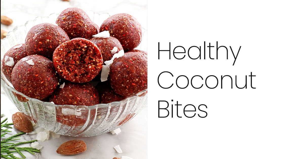 Healthy Coconut Bites