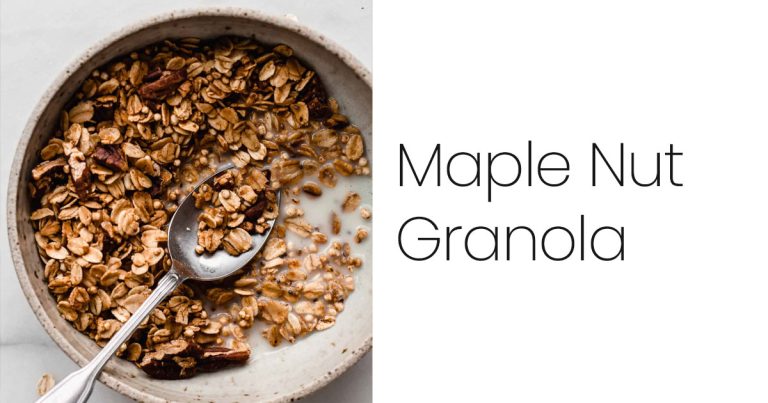Maple Nut Granola