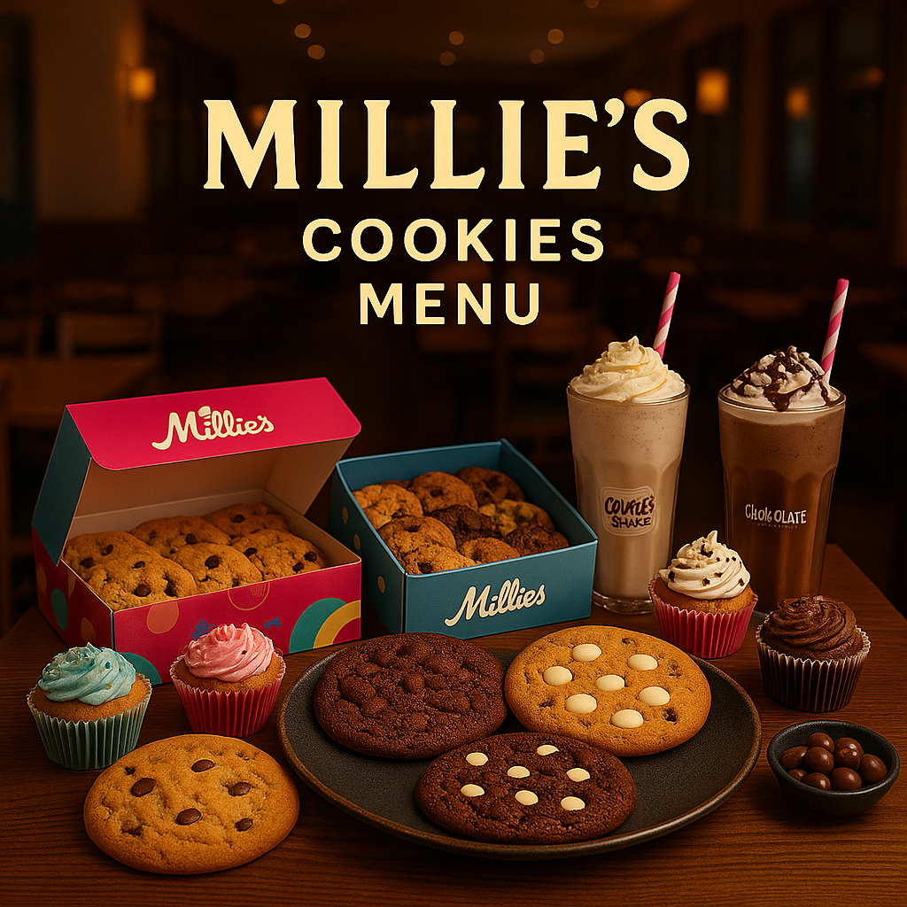 featured image for Millies Cookies menu menuspotuk