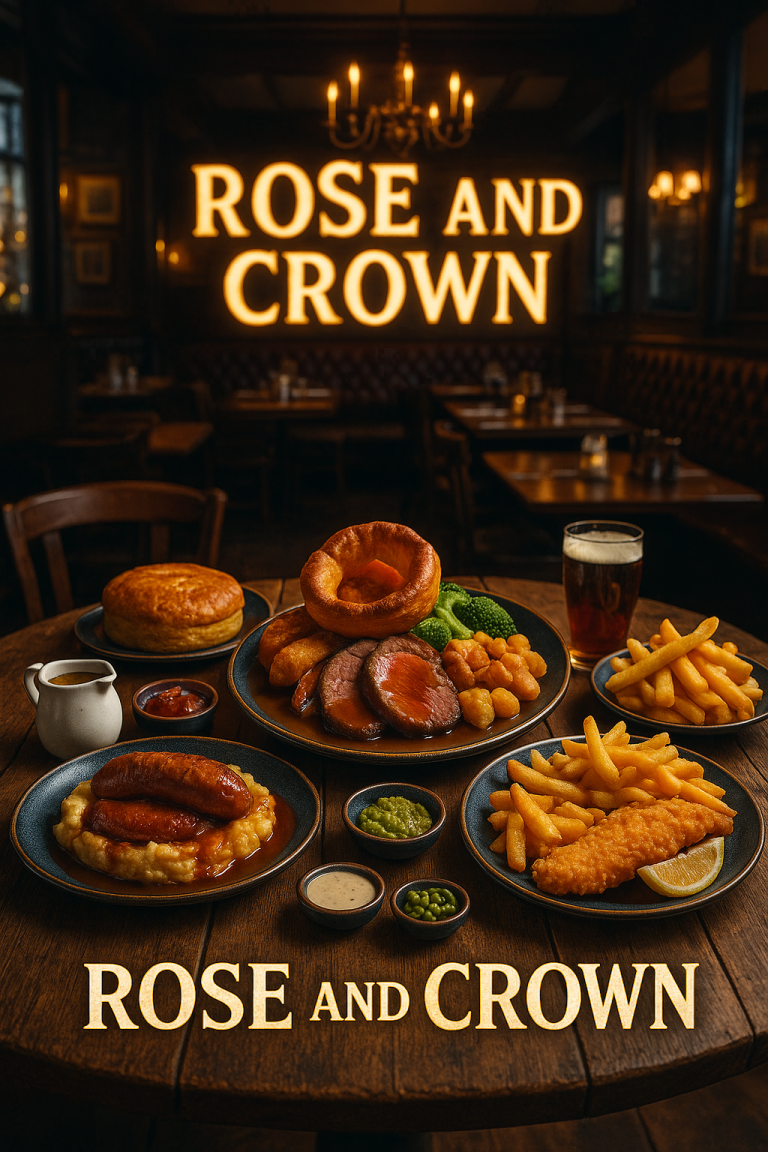 featured image for Rose and Crown menuspotuk