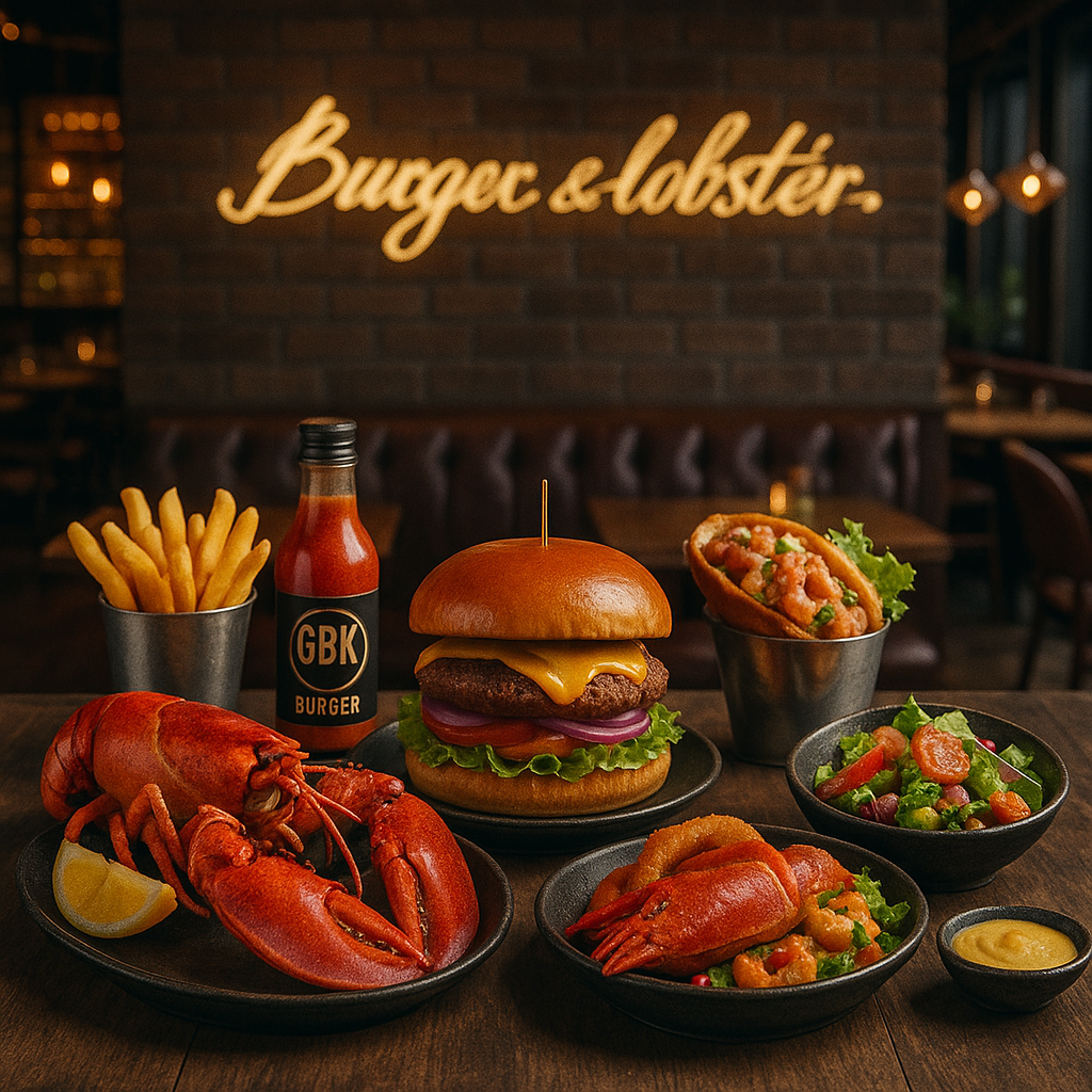 featured image of burger and lobster menuspotuk