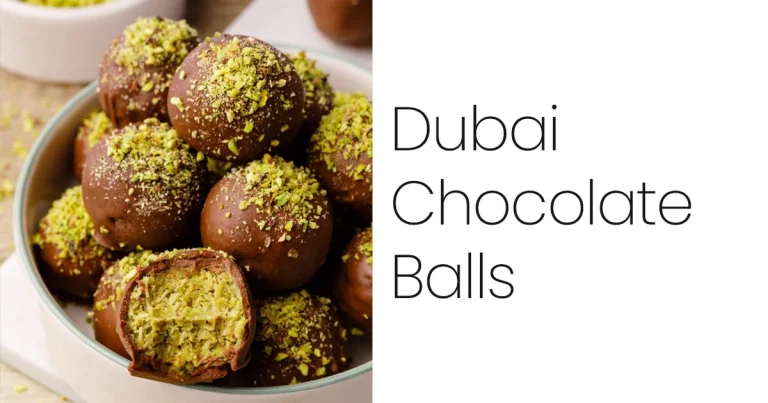 Dubai Chocolate Balls new