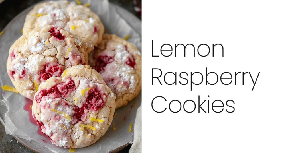 Lemon Raspberry Cookies
