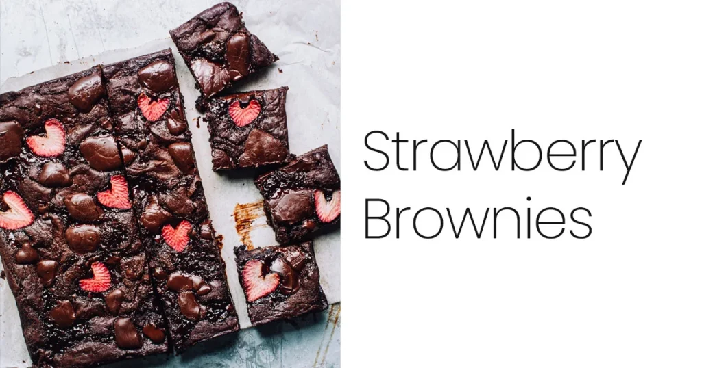 Strawberry Brownies