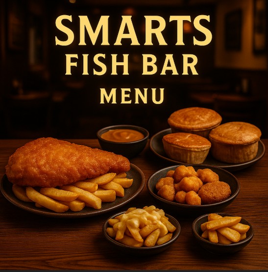 featured image for Smarts fish Bar Restaurant menu menuspotuk.png