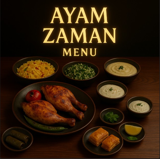 featured image for Ayam zamam restaurant menu menuspotuk
