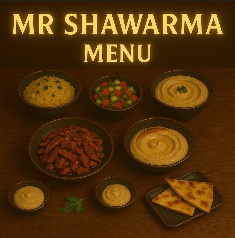 featured image for Mr Shawarma restaurant menu menuspotuk