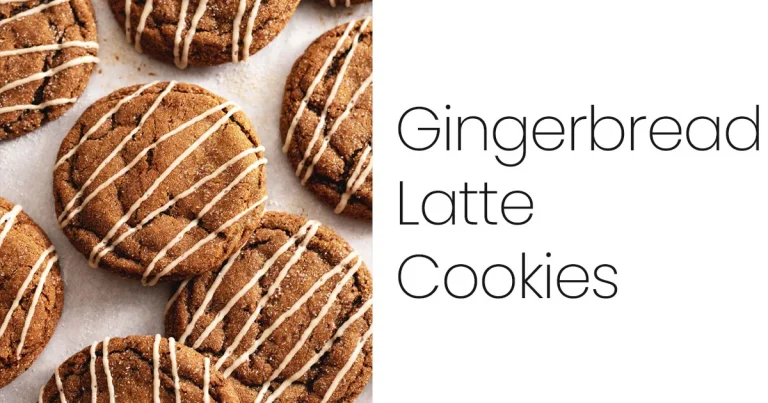 Gingerbread Latte Cookies