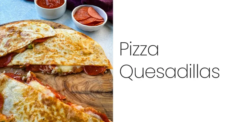 Pizza Quesadillas