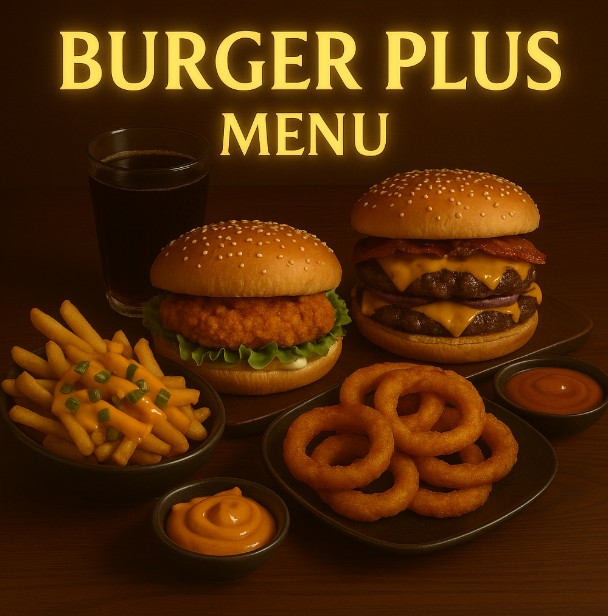 featured image for Burger Plus menu menuspotuk