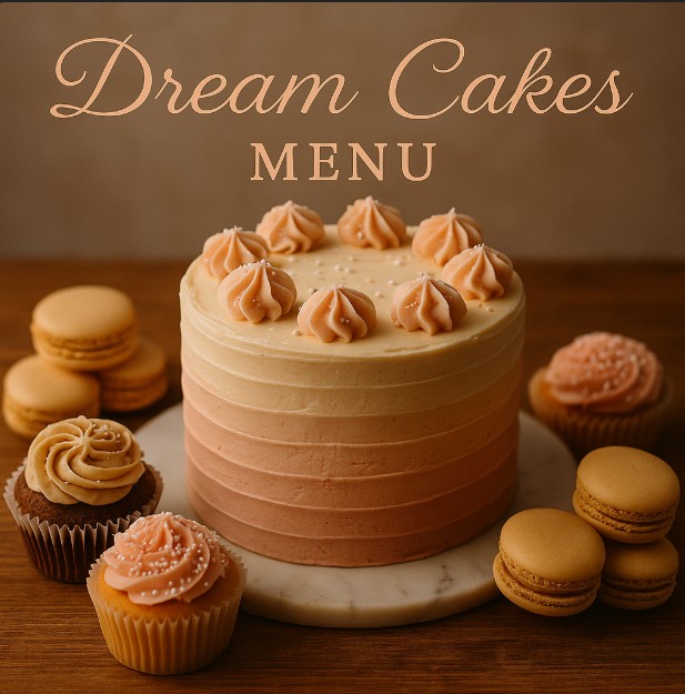 featured image for Dream Cakes menu menuspotuk