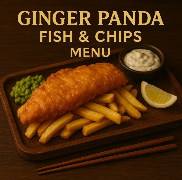 featured image for Ginger Panda Fish Chips menu menuspotuk