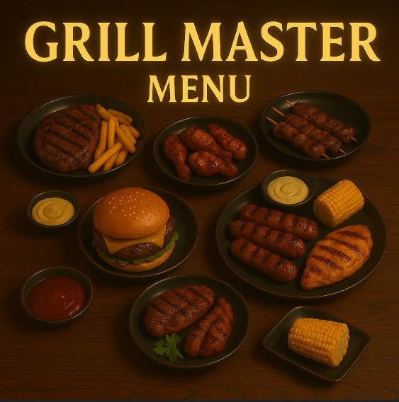 featured image for Grill Master menu menuspotuk