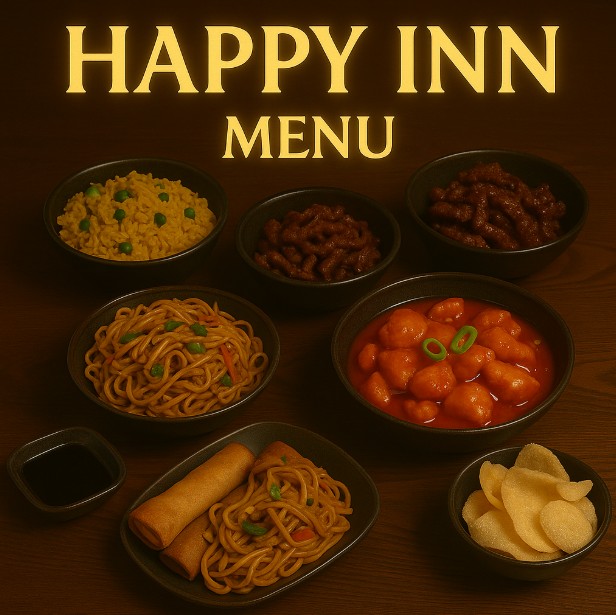 featured image for Happy INN menu menuspotuk