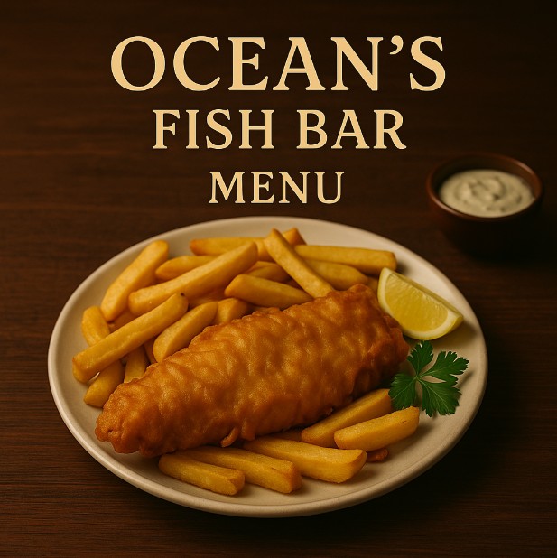 featured image for Oceans Fish Bar menu menuspotuk