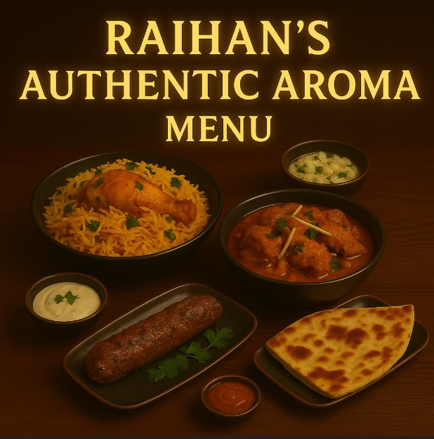 featured image for Raihans Authentic Aroma menu menuspotuk