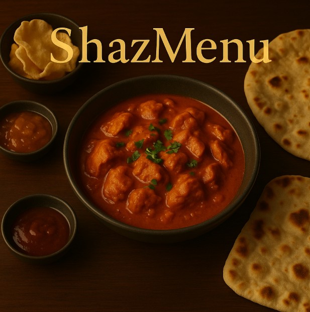 featured image for Shaz menu menuspotuk