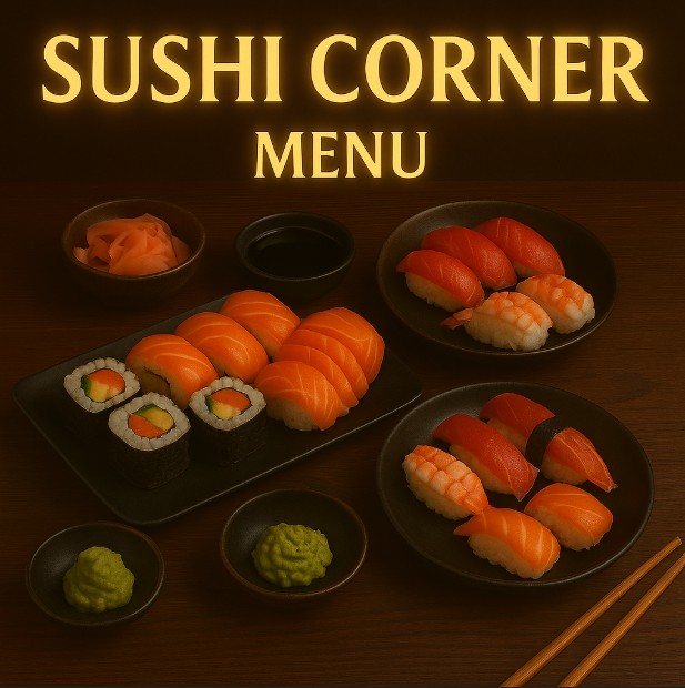 featured image for Sushi corner menu menuspotuk