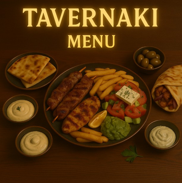 featured image for Tavernaki menu menuspotuk