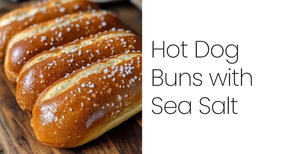 Hot Dog Buns with Sea Salt