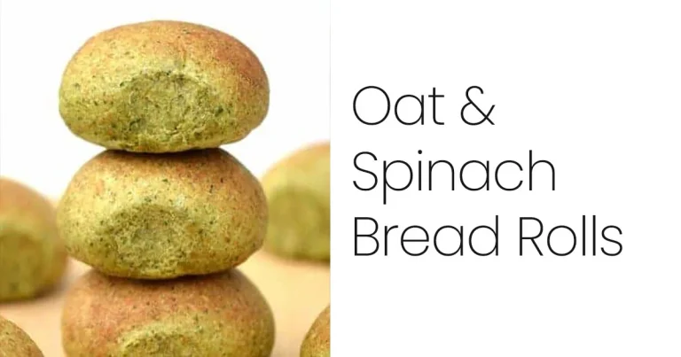 Oat & Spinach Bread Rolls