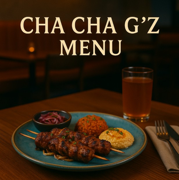 featured image for Cha Cha G'Z menu menuspotuk