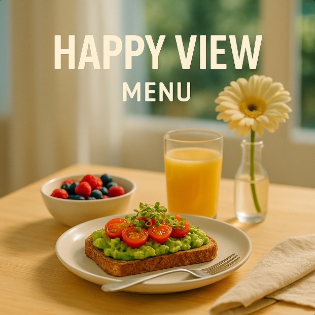 featured image for Happy View menu menuspotuk