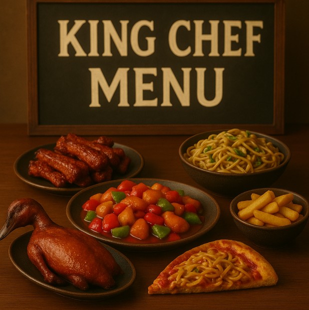 featured image for King Chef menu menuspotuk