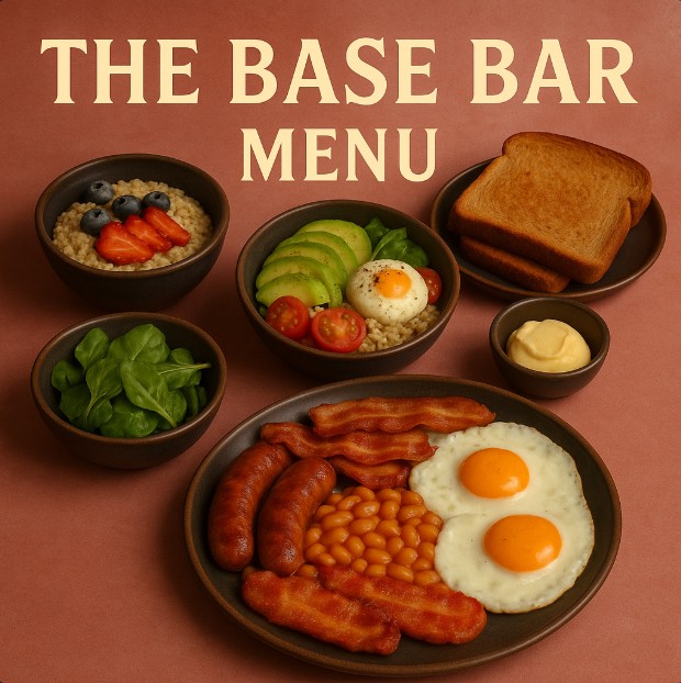 featured image for The Base Bar menu menuspotuk
