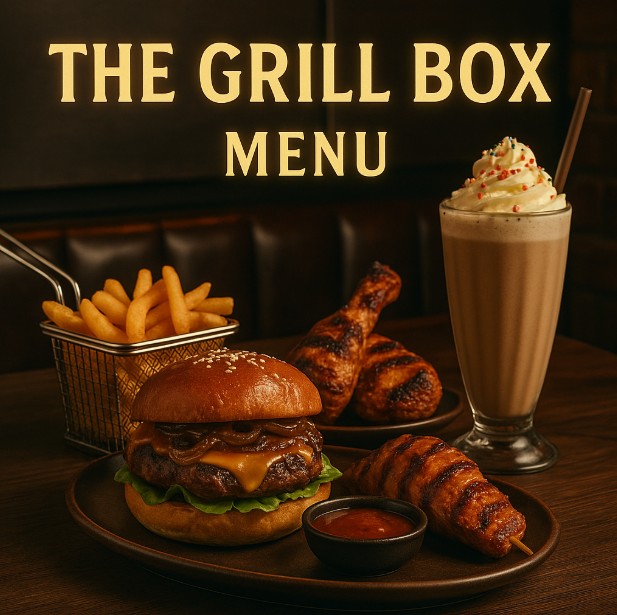 featured image for The Grill Box restaurant menuspotuk